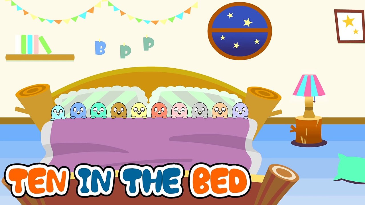Ten In The Bed Little birds ver.| Children Nursery Rhyme | Kids Songs | Baby Puff Puff