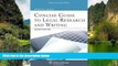 Online Deborah E. Bouchoux Concise Guide To Legal Research and Writing, Second Edition (Aspen