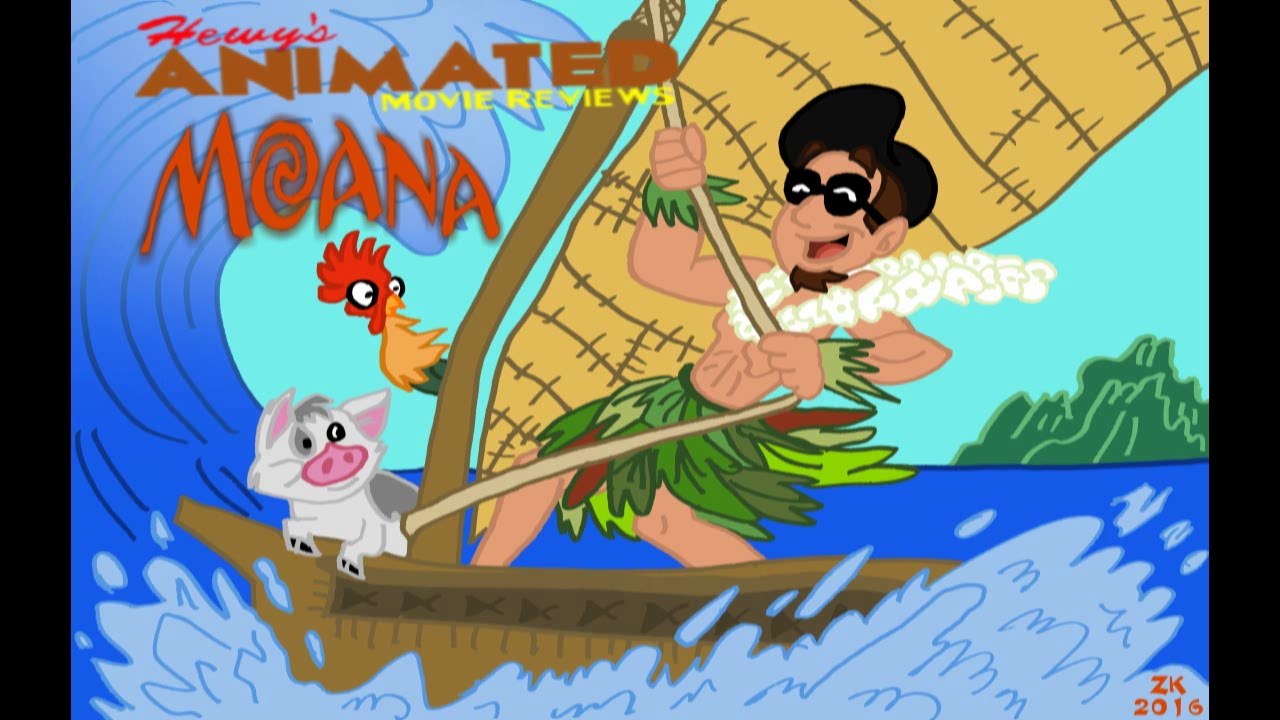 Hewy's Animated Movie Reviews #78 Moana