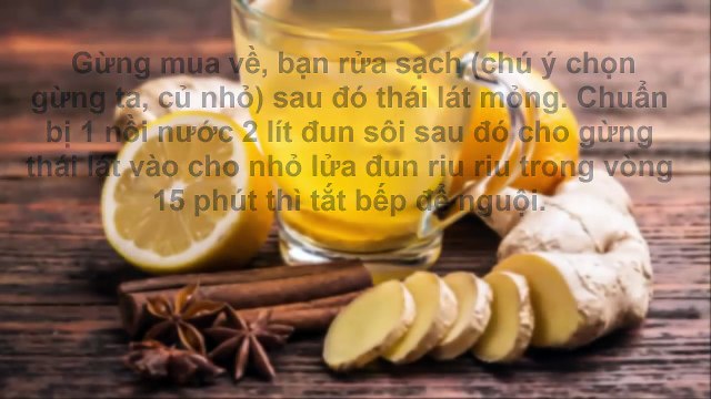 Giảm nhanh 5kg trong 2 tuần bằng cách uống trà gừng tươi