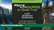 Buy Traciela Inc. More GROUPED by Game Type: LSAT Analytical Reasoning: The Complete Collection of