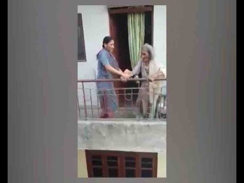 Caught On Camera: Daughter beats 85 -Year-Old mother in Delhi's Kalkaji