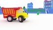 The Police Car - Learn with Ted The Train, Ethan the Dump Truck and Dino the dinosaur