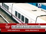High Speed train's trial held between Bareilly and Moradabad