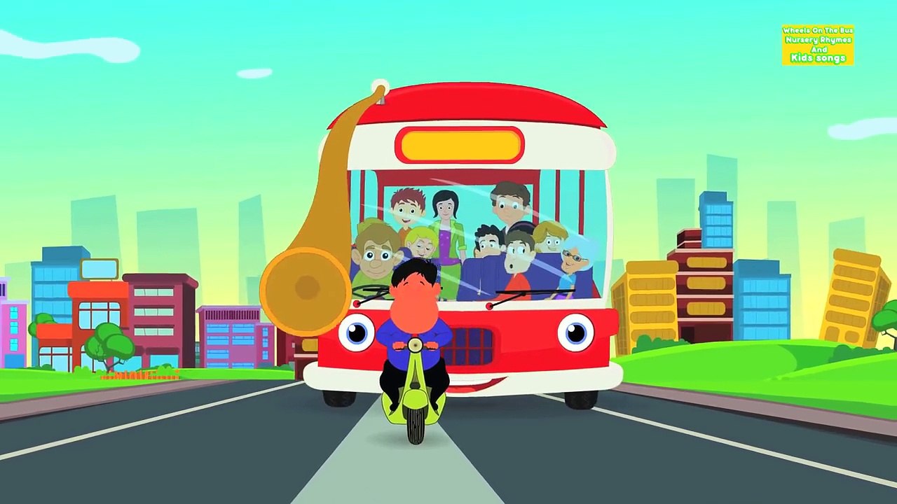 Lions Wheels On The Bus | Nursery Rhymes For Kids And Baby