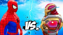 Spiderman VS Iron Man - Epic Superheroes Battle