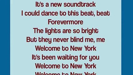 Taylor Swift- Welcome to New York
