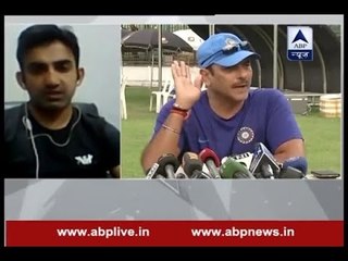 It is Ravi Shastri's desperation whereas Anil Kumble is the best choice, says Gautam Gambhir