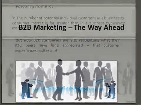 Esources B2B Marketing – The Way Ahead