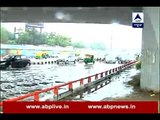 Delhi jammed: Roads waterlogged as rain brings capital to a halt