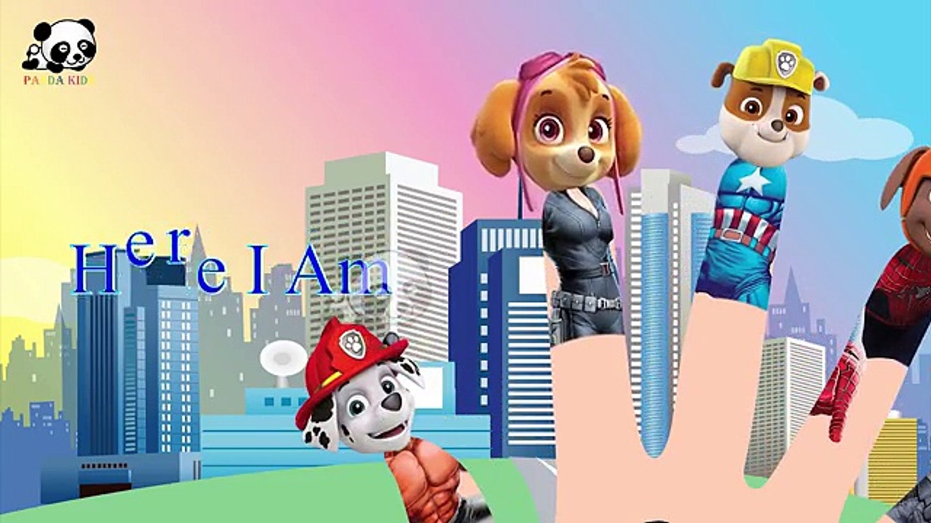 ⁣#Paw Patrol #Avengers #Thor #Hulk #Captain America #Spiderman #Finger Family Songs Panda Kids