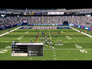 Playing madeen25 week 10 raiders vs NewYorkGaints in regular season and season 3