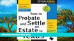 Buy Karen Rolcik How to Probate and Settle an Estate in Texas, 4th Ed. (Ready to Use Forms with