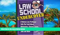 Online Professor X Law School Undercover: A Veteran Law Professor Tells the Truth About