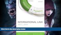 Buy NOW  Q   A Revision Guide International Law 2013 and 2014 (Questions   Answers (Oxford)) Susan