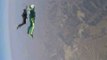 Skydiver Luke Aikins sets record for highest jump without parachute