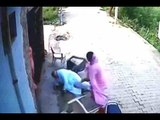 CCTV: Guragon woman thrashes husband, in-laws