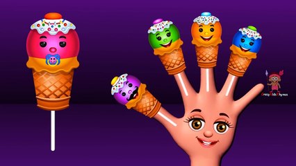 Lollipop Finger Family, Ice Cream Finger Family Collection - Finger Family Childrens Songs HD