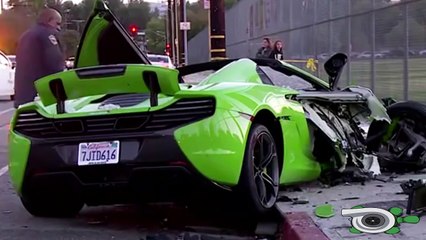 Idiot Supercar Drivers crash NEW