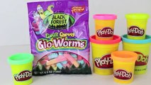 Play Doh Candy Gummy Worms Tutorial How To Make Play Doh Gummi Candy Food Sweets DIY Play