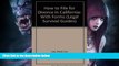 Buy NOW  How to File for Divorce in California: With Forms (Legal Survival Guides) David Jon Lee