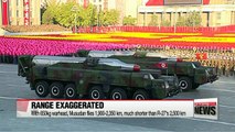 N. Korea's Musudan missile has shorter range than initially thought: 38 North