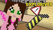 PopularMMOs Minecraft: OVERPOWERED EXPLOSIVES & WEAPONS! (ROCKET LAUNCHERS, DYNAMITE, & MORE)
