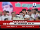 Azam Khan launches son at Rampur rally