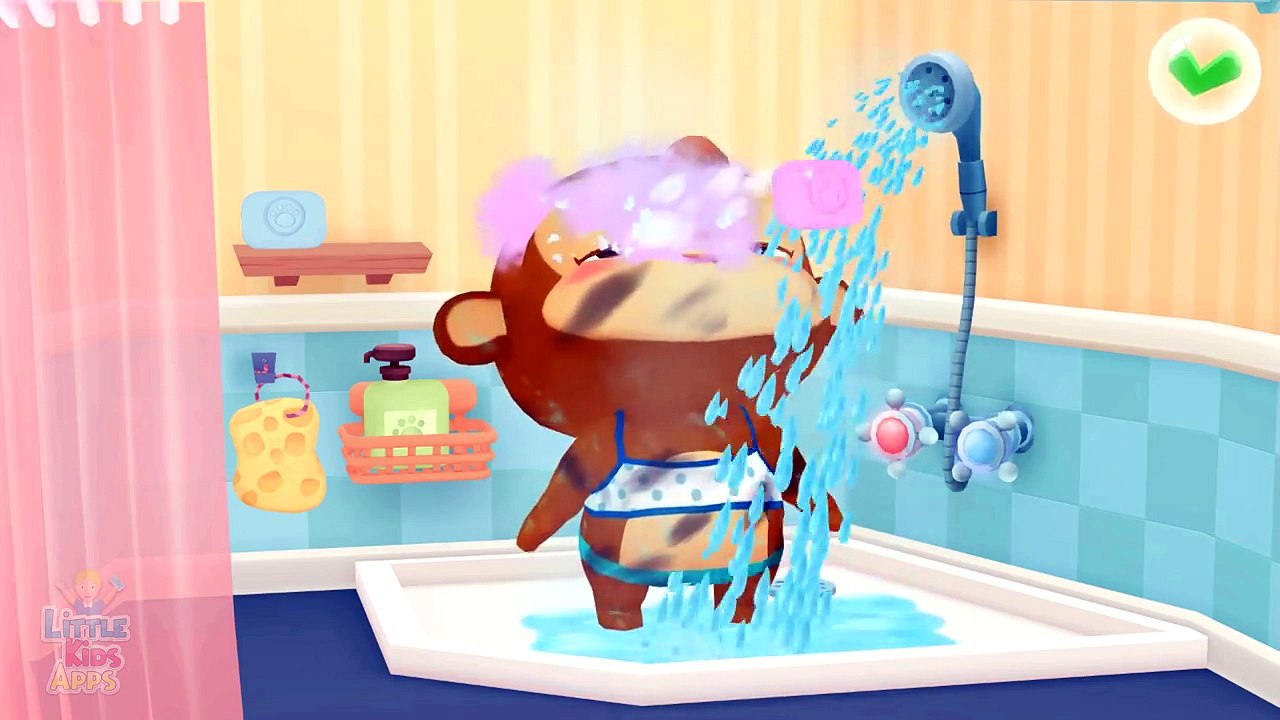 Dr. Panda Bath Time - Learn About Hygiene Routine - Fun and Educational Game for Kids