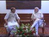 Delhi: Meeting underway with PM Modi at 7RCR; HM Rajnath Singh, Defence Minister and NSA p