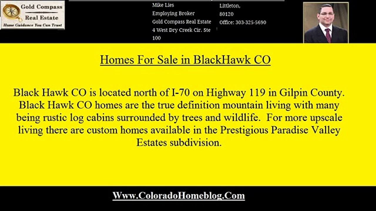 Homes For Sale in BlackHawk CO