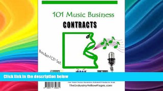 PDF  Music Contracts 101 - Updated Edition - Preprinted Binder / CD-ROM set containing over 100