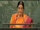 Sushma Swaraj's SPEECH ON TERRORISM: In return of our friendship, we got Pathankot, Uri, Bahadur Ali