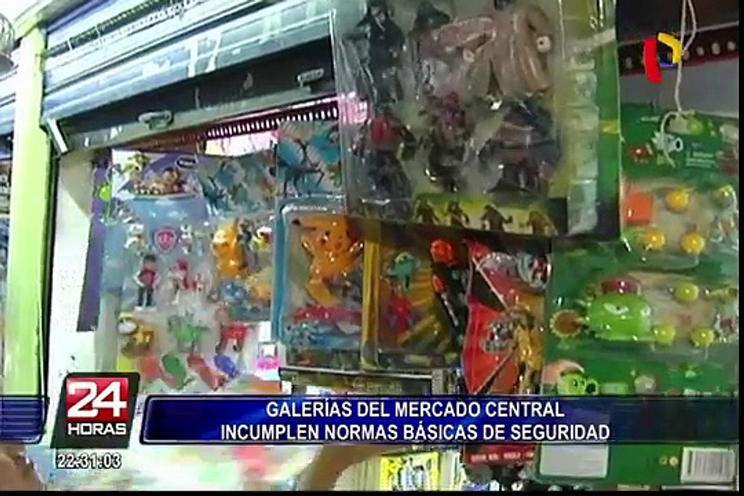 Galerías del Mercado Central incumplen normas básicas de seguridad