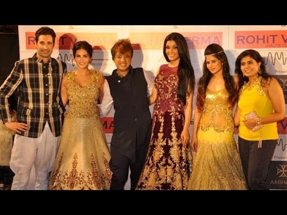 Sunny Leone Attends Rohit Verma's Newest Collection Launch