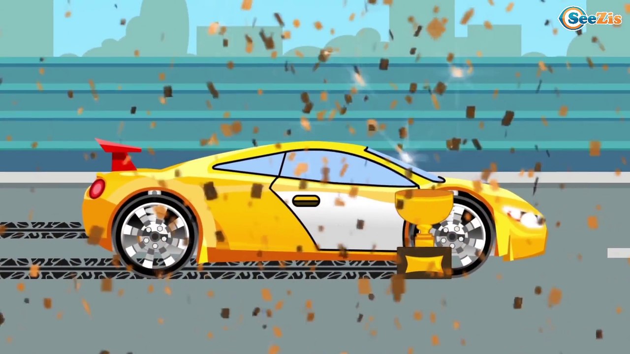 Camión para niños - Camiónes infantiles - Carritos para niños - Dibujos animados de COCHES