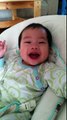 Baby Laughing Hysterically at Funny Noise - Cute Laughing Baby Video