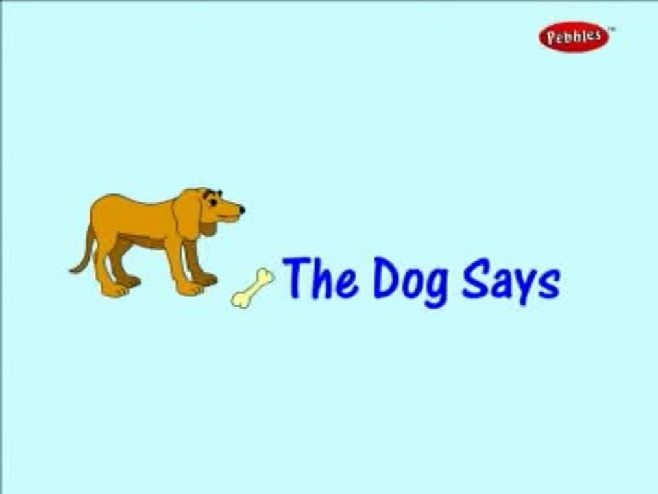 The Dog Says, Bow The Cat Says, Meow English Nursery Rhymes Nursery