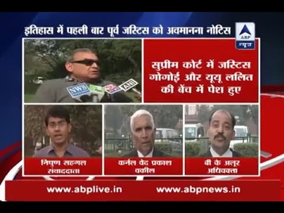 Supreme Court issues contempt notice to Markandey Katju