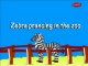 Zebra prancing in the zoo English Nursery Rhymes| Nursery Rhymes & Kids Songs | Kids Education| animated nursery rhyme for children| Full HD