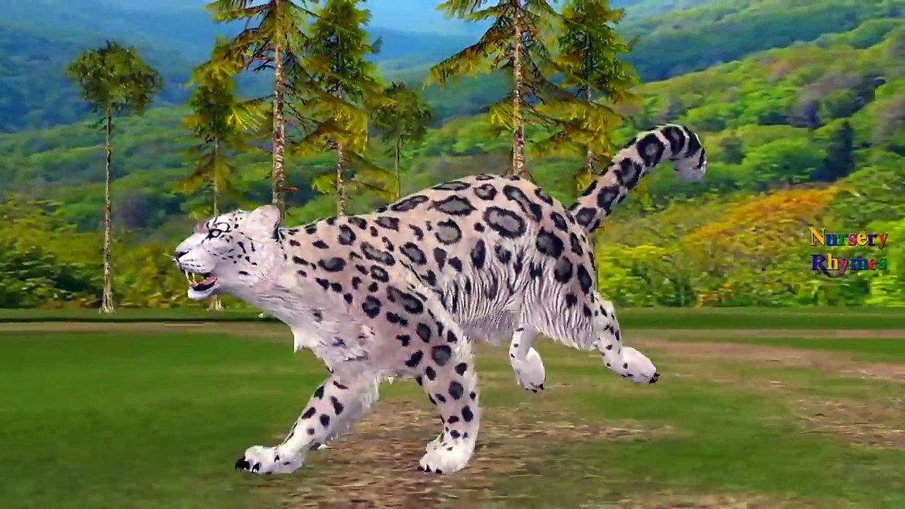 Wild Animals Cartoons For Children | Learn Wild Animals Names In English | Learning Animals Sounds
