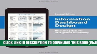 [PDF] Information Dashboard Design: Displaying Data for At-a-Glance Monitoring Popular Online
