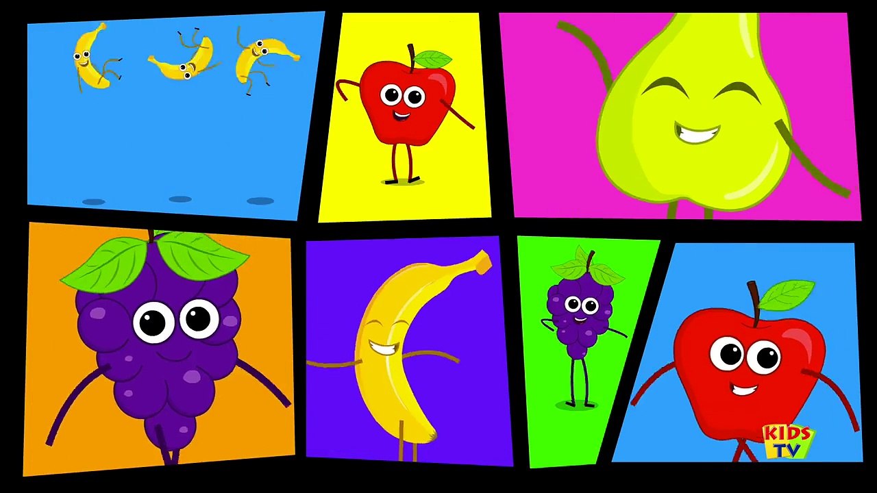 The Fruits Song _ Learn Fruits _ Nursery Rhymes _ Kids Song