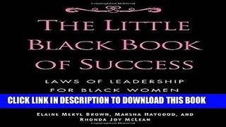 [PDF] The Little Black Book of Success: Laws of Leadership for Black Women Full Online