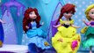 Little Kingdom Dolls Dress Up at Disney Frozen Elsas Castle + Princess Makeover Playset Ice Palace
