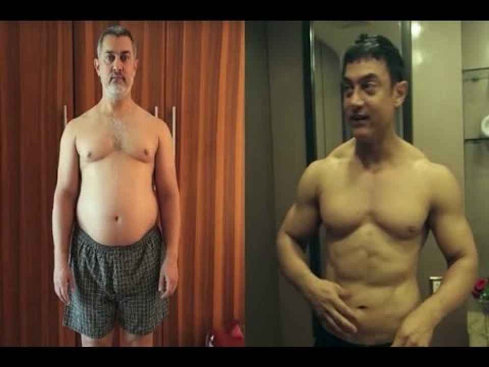In Graphics:  IN PICS-  Aamir Khan's Extreme Body Transformation For Dangal Will Make You Go Wow