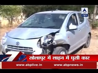 Solapur: Car driver rams into ATM queue