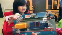 Fisher Price Toys Review | Thomas & Friends TrackMaster - Timothy & Fiery Flynn | Thomas Train Toys