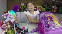 SOFIA THE FIRST and DISNEY PRINCESS SURPRISE EGGS TOYS BACKPACKS Frozen Elsa, Anna, Kristoff Toy Vid