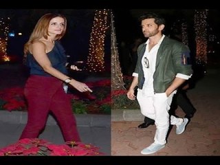 In Graphics:          Spotted! Hrithik And Sussane Dine Together For Kids Hrehaan,  Hridha